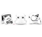 Prívesok zo striebra 925 Marvel Star Wars Helma Stormtrooper, korálik na náramok