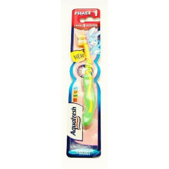 Aquafresh Kids Mini 0 - 3 roky zubná kefka