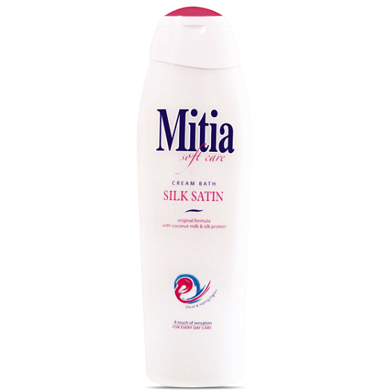 Mitia Soft Care Silk Satin Kokos pena do kúpeľa 750 ml