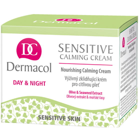 Dermacol Sensitive Calming Cream výživný upokojujúci pleťový krém 50 ml