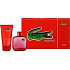 Lacoste Eau de Lacoste L.12.12 Rouge toaletná voda 100 ml + balzam po holení 150 ml, darčeková sada