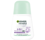 Garnier Mineral Protection Floral Fresh 48h guľôčkový antiperspirant deodorant roll-on pre ženy 50 ml