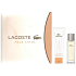 Lacoste pour Femme toaletná voda pre ženy 50 ml + telové mlieko 100 ml, darčeková sada