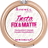 Rimmel London Insta Fix & Matte transparentný púder 001 Translucent 8 g