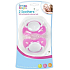 First Steps Bpa Free Ortodontické silikónové cumlík ružová 2 kusy