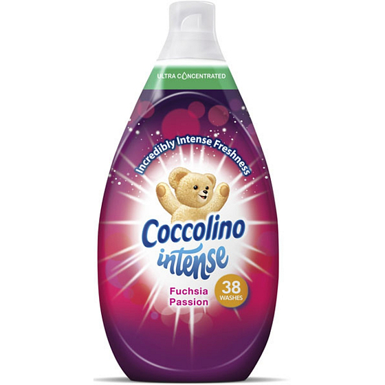COCCOLINO Intense Fuchsia Passion koncentrovaná aviváž 38 dávok 570 ml