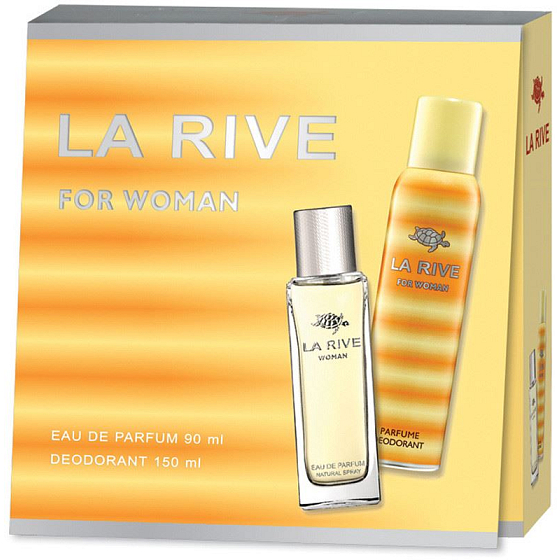 La Rive for Woman toaletná voda pre ženy 90 ml + dezodorant sprej 150 ml, darčeková sada