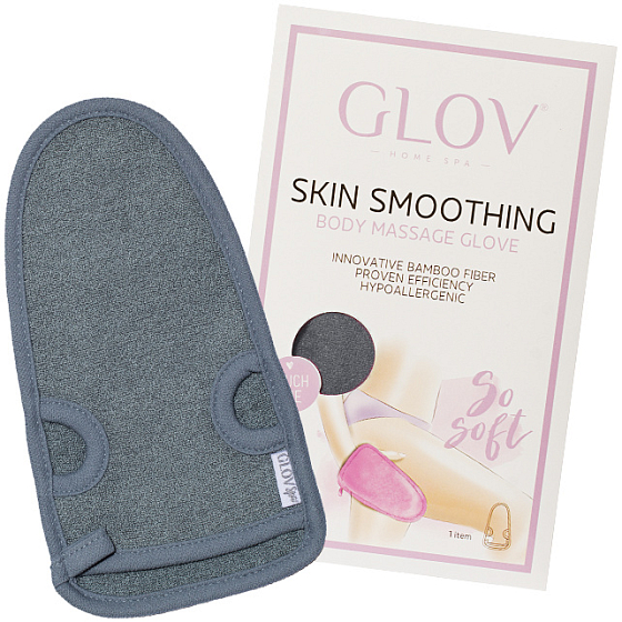 Glove Skin Smoothing Grey rukavice pre masáž problematických partií tela 1 kus