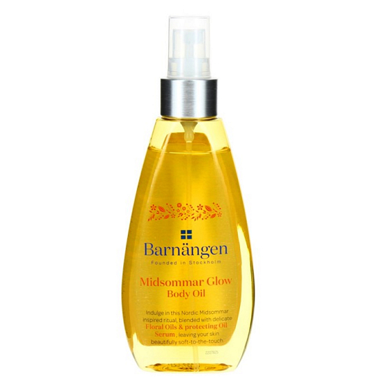 Barnängen Midsommar Glow Telový olej s jemnými kvetinovými olejmi 150 ml