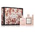Gucci Bloom toaletná voda pre ženy 100 ml + telové mlieko 100 ml + toaletná voda 7,4 ml, darčeková kazeta