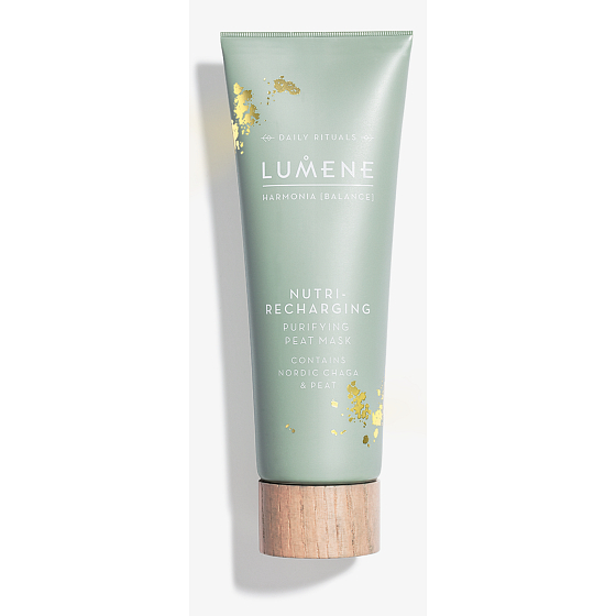 Lumene Harmonia Nutri-Recharging Purifying Peat Čistiaca rašelinová maska upokojuje, navracia stratenú rovnováhu 15 ml