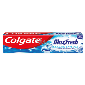 Colgate Max Fresh Cooling Crystals Cool Mint gélová zubná pasta s chladivými kryštálikmi 125 ml