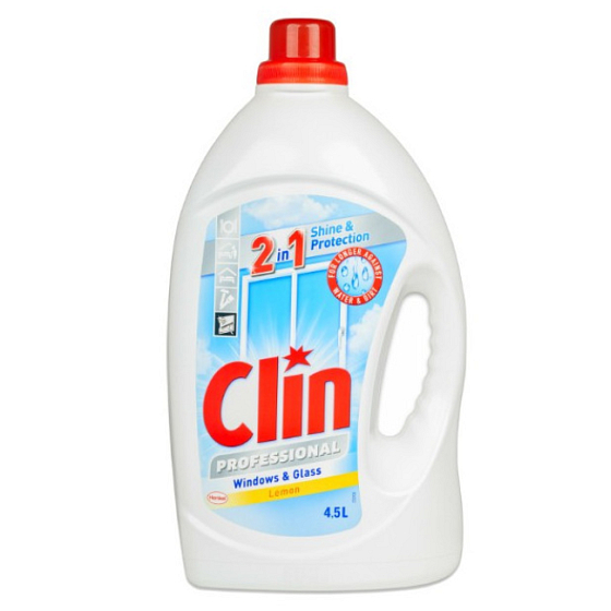 Clin Professional Čistič okien a skla Lemon Náplň na čistenie okien a skla 4,5 l