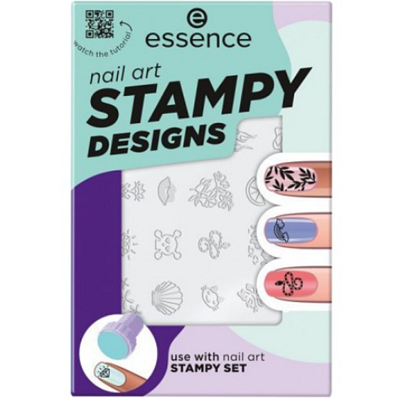 Essence Nail Art Stampy Design 01 pečiatky na nechty 27 kusov