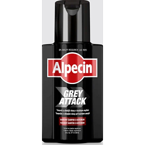 Alpecin kofeínový šampón na vlasy Grey Attack, 200 ml