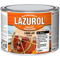 Lazurol S1119 lodný lak odolný lak na drevo bezfarebný, lesk 375 ml