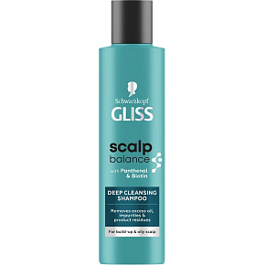 Gliss Scalp Balance hĺbkovo čistiaci šampón, 200 ml