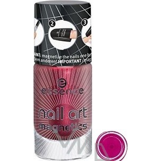 Essence Nail Art Magnetics lak s magnetickým efektom 09 Magic Red Carpet 8 ml