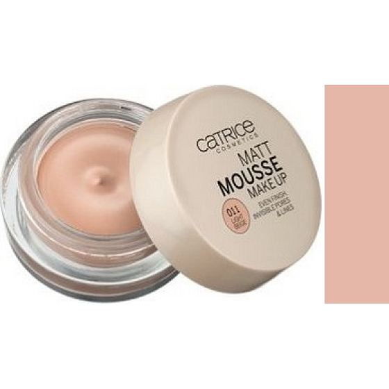Catrice Matt Mousse penový make-up 011 Light Beige 16 g