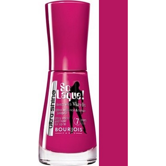 Bourjois So Laque! Ultra Shine lak na nechty 23 Fuchsia Hype 10 ml