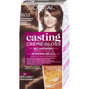 Loreal Paris Casting Creme Gloss farba na vlasy 603 čokoládová karamelka