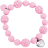 Ops! Objects Boule Bracelet náramok OPSBR-246 svetlo ružová