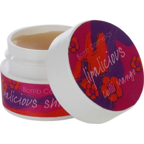 Bomb Cosmetics Mango a chilli - Lipalicious Mango and Chilli Balzam na pery s trblietkami 9 ml