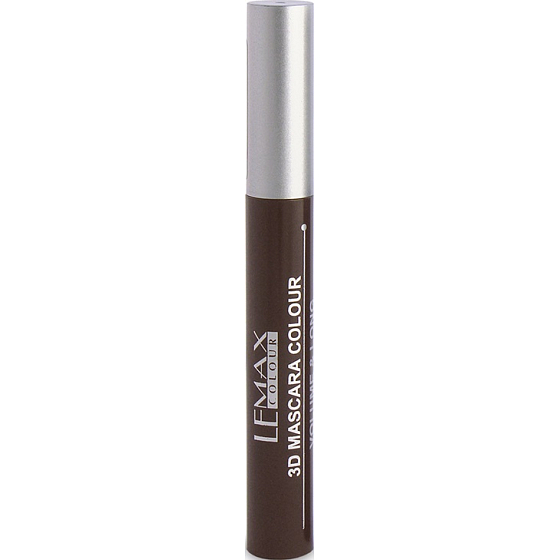 LEMAX 3D Colour Volume & Long riasenka hnedá 14 ml