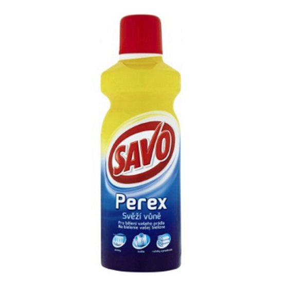 Savo Perex Svieža vôňa parfumovaný prípravok pre predpieranie a bielenie bielizne 1 l