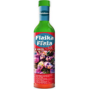 The Purple Cow Flaška Outdoors hra so zábavnými otázkami a úlohami