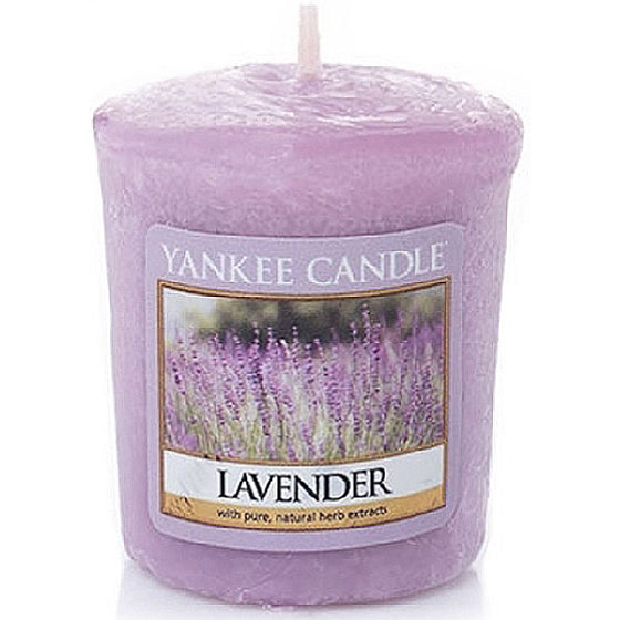 Yankee Candle Lavender - Levanduľa vonná sviečka votívny 49 g