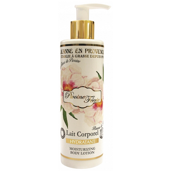 Jeanne en Provence Pivoine Féérie - Pivonková víla hydratačné telové mlieko 250 ml
