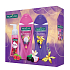 Palmolive Glamorous sprchový gél 250 ml + Relaxed sprchový gél 250 ml + Raspberry penové tekuté mydlo 250 ml, kozmetická sada
