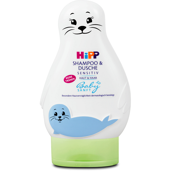 HiPP Babysanft Šampón vlasy a telo Uškatec pre deti 200 ml