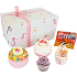 Bomb Cosmetics Štipka kúziel - Sprinkle of Magic balistik 2 x 160 g + špalíček 50 g + košíček 30 g + mydlo 100 g, kozmetická sada