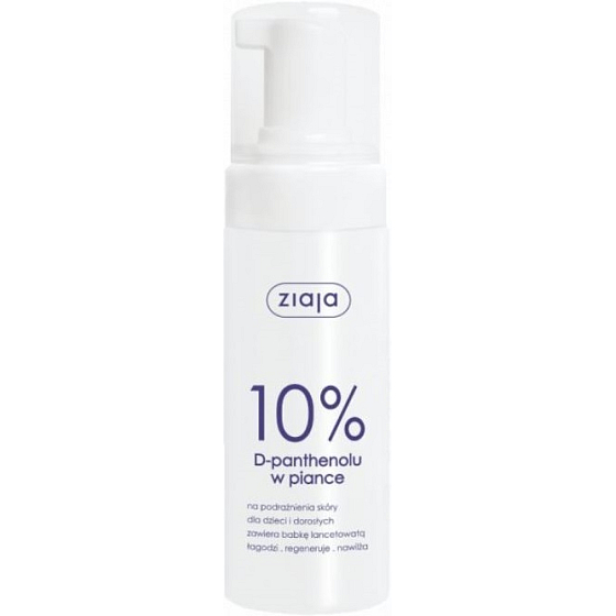 Ziaja D-panthenol 10% pena pre pokožku podráždenú vonkajšími faktormi 150 ml