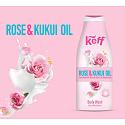 Keff Ruža & Kuku olej umývací gél na telo 500 ml