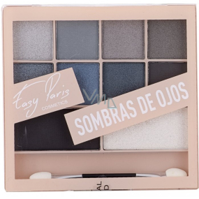 My Easy Paris Palette 10 očných tieňov 05 s obojstranným aplikátorom