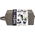 Nivea Men Feeling Sensitive Invisible Black & White Original antiperspirant roll-on 50 ml + Sensitive balzam po holení 100 ml + Sensitive gél na holenie 200 ml + Labello for Men Active Care balzam na pery 4,8 g + kozmetická taška, kozmetická sada pre mužov