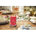 Yankee Candle Sparkling Cinnamon - sviečka Sparkling Cinnamon Signature Tumbler veľké sklo 2 knôty 567 g