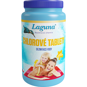 Laguna chlórové tablety dezinfekcie bazénovej vody, 1 kg