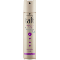 Taft Perfect Flex, lak na vlasy ultra silne tužiaci, sila fixácie 4, 250 ml