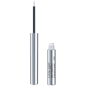 Artdeco Long-Wear Metallic tekutá očná linka 10 Metallic Silver 1,8 g