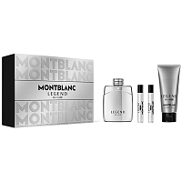 Montblanc Legend Elixir parfém 100 ml + sprchový gel 100 ml + cestovní sprej 7,5 ml, darčeková sada pre mužov