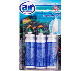 Air Menline Aqua World Happy Osviežovač vzduchu náhradné náplne 3 x 15 ml sprej