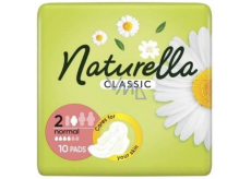 Naturella Classic Normal hygienické vložky s harmančekom 10 kusov