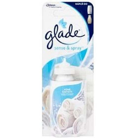 Glade Sense & Spray Náplň do osviežovača vzduchu Pure Clean Linen 18 ml sprej
