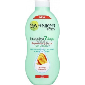 Garnier Intensive 7 days zjemňujúce telové mlieko s mangovým olejom 250 ml