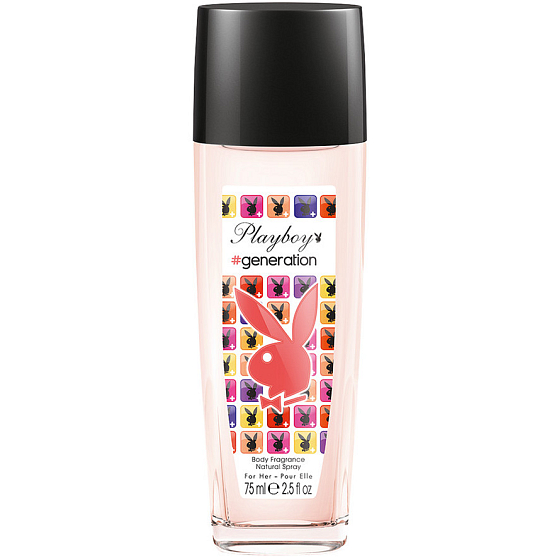 Playboy Generation for Her parfumovaný dezodorant sklo pre ženy 75 ml