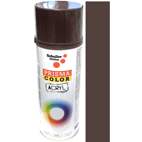 Schuller Eh klar Prisma Color Lak akrylový sprej 91038 Mahagónovo hnedý 400 ml